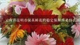 云南省昆明市保真鲜花的稳定保鲜液是什么液体？情人节鲜花促销广告语？