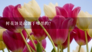 鲜花饼是起源于哪里的？