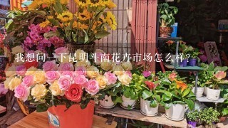 我想问一下昆明斗南花卉市场怎么样?