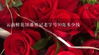 云南鲜花饼潘祥记老字号50克多少钱