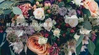 鲜花买回来后如何醒花