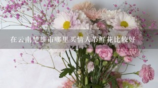 在云南楚雄市哪里买情人节鲜花比较好