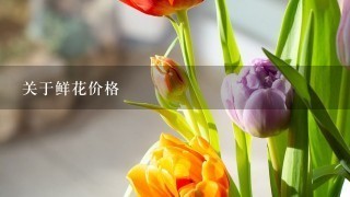 关于鲜花价格