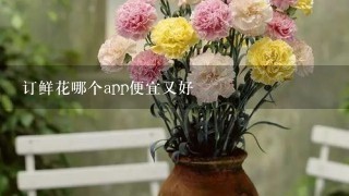 订鲜花哪个app便宜又好