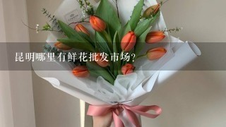 昆明哪里有鲜花批发市场?