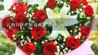 云南18怪，鲜花称斤卖