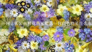 网上买云南鲜花商家赠送一包白色物是什么东西干什么