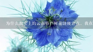 为什么淘宝上的云南特产鲜花饼便宜点，我在丽江古城