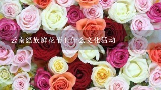 云南怒族鲜花节有什么文化活动