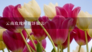 云南玫瑰鲜花饼做法