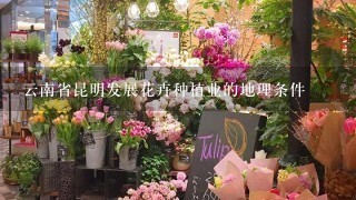 云南省昆明发展花卉种植业的地理条件