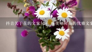 抖音关于花的文案句子 唯美晒鲜花的优雅文案