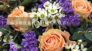 云南少数民族什么时候有山歌节？