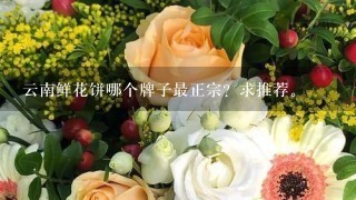 云南鲜花饼哪个牌子最正宗？求推荐。