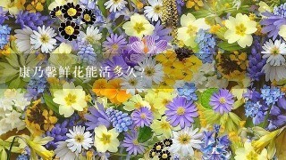 康乃馨鲜花能活多久？