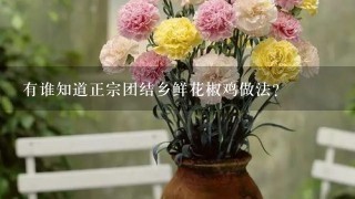 有谁知道正宗团结乡鲜花椒鸡做法？