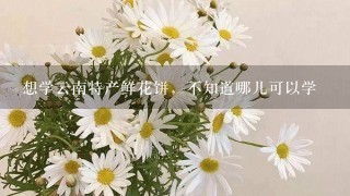 想学云南特产鲜花饼，不知道哪儿可以学