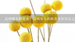 昆明哪有鲜花宴？昆明春天的鲜花宴价位怎么样？人均消费多少？