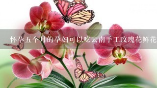 怀孕5个月的孕妇可以吃云南手工玫瑰花鲜花饼吗？