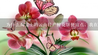 为什么淘宝上的云南特产鲜花饼便宜点，我在丽江古城买的鲜花饼40个饼却要100块？