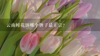 云南鲜花饼哪个牌子最正宗？