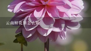 云南鲜花饼怎么做