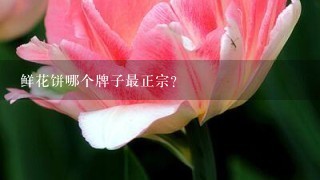 鲜花饼哪个牌子最正宗?