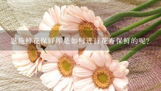 恩施鲜花保鲜库是如何进行花卉保鲜的呢