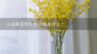 大连鲜花图片的主题是什么?