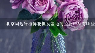 北京周边绿植鲜花批发基地的主要产品有哪些?