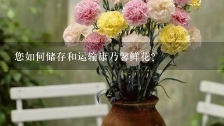 您如何储存和运输康乃馨鲜花?